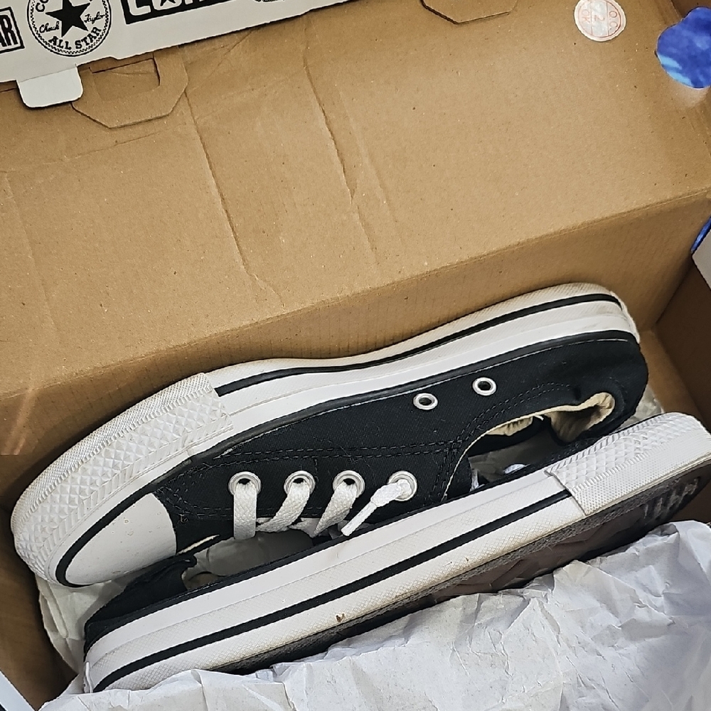 Converse Monochrome Canvas Sneakers (Shoreline)